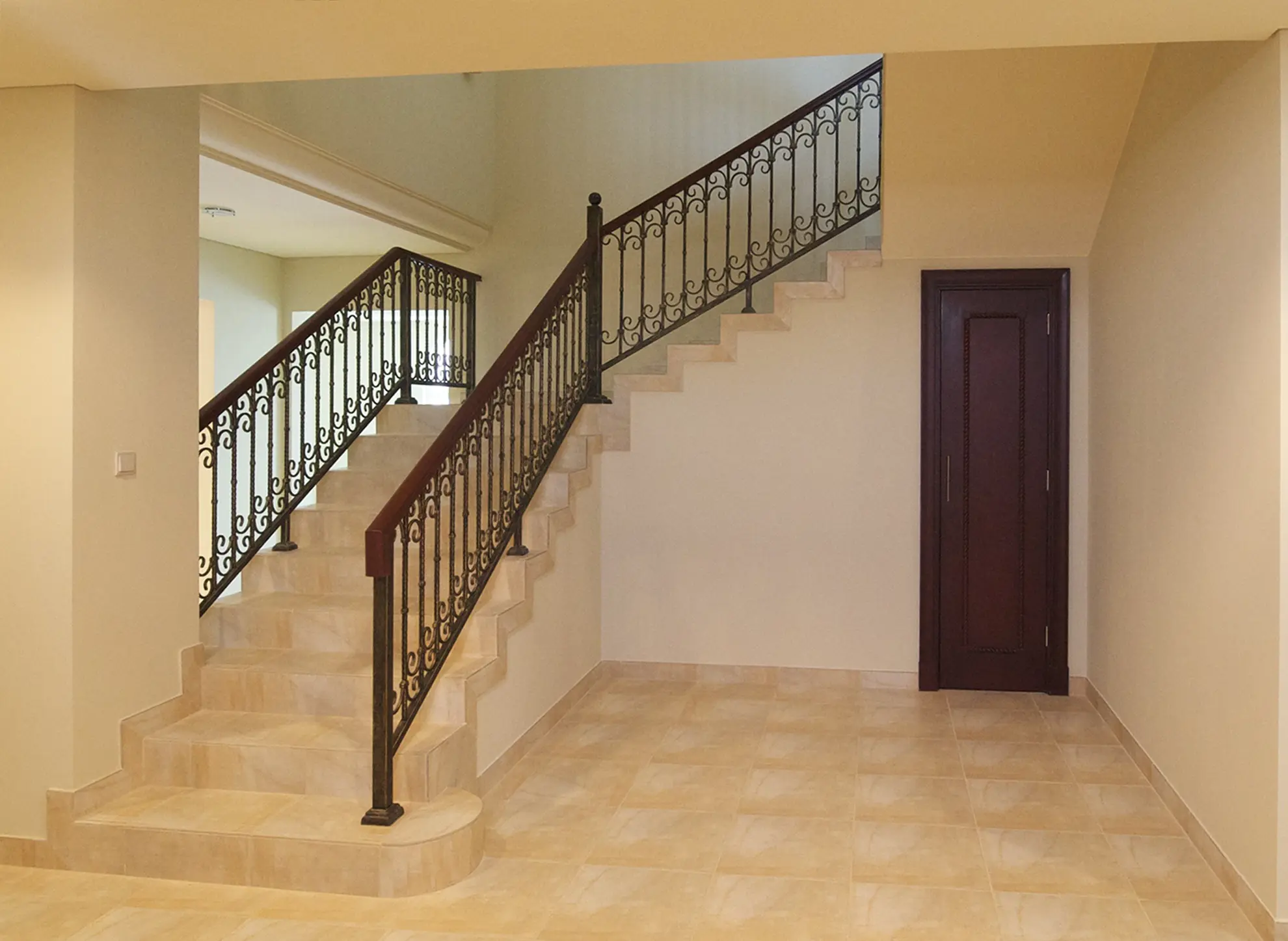 Victory Heights B1 Entrance Hallway Before