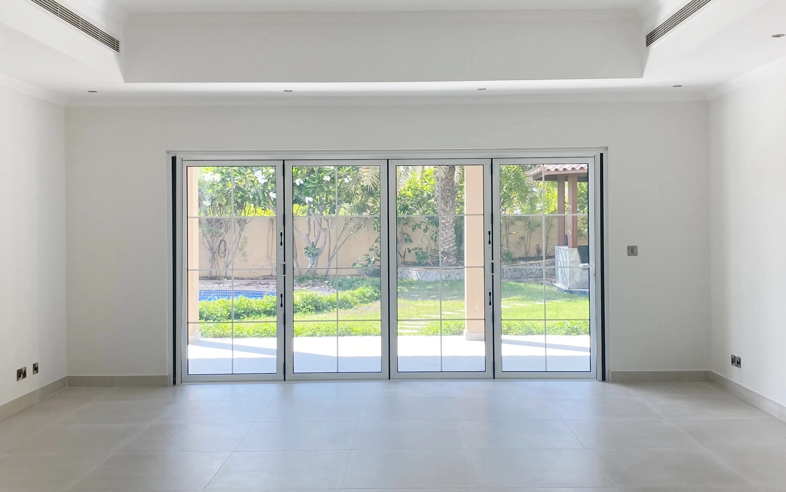 Mirador Living Area with New Bi folding Doors